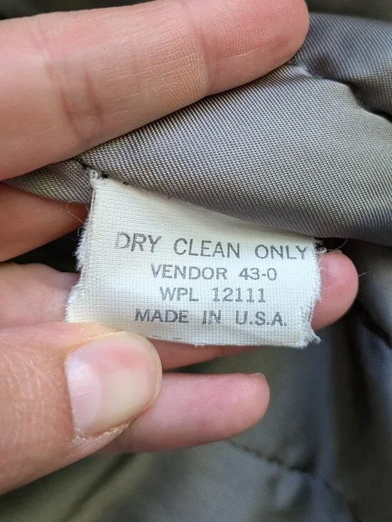 Vintage Hunt Club Wool Jacket Men M Gray Collared Bomber Jacket Made in USA - Picture 11 of 16